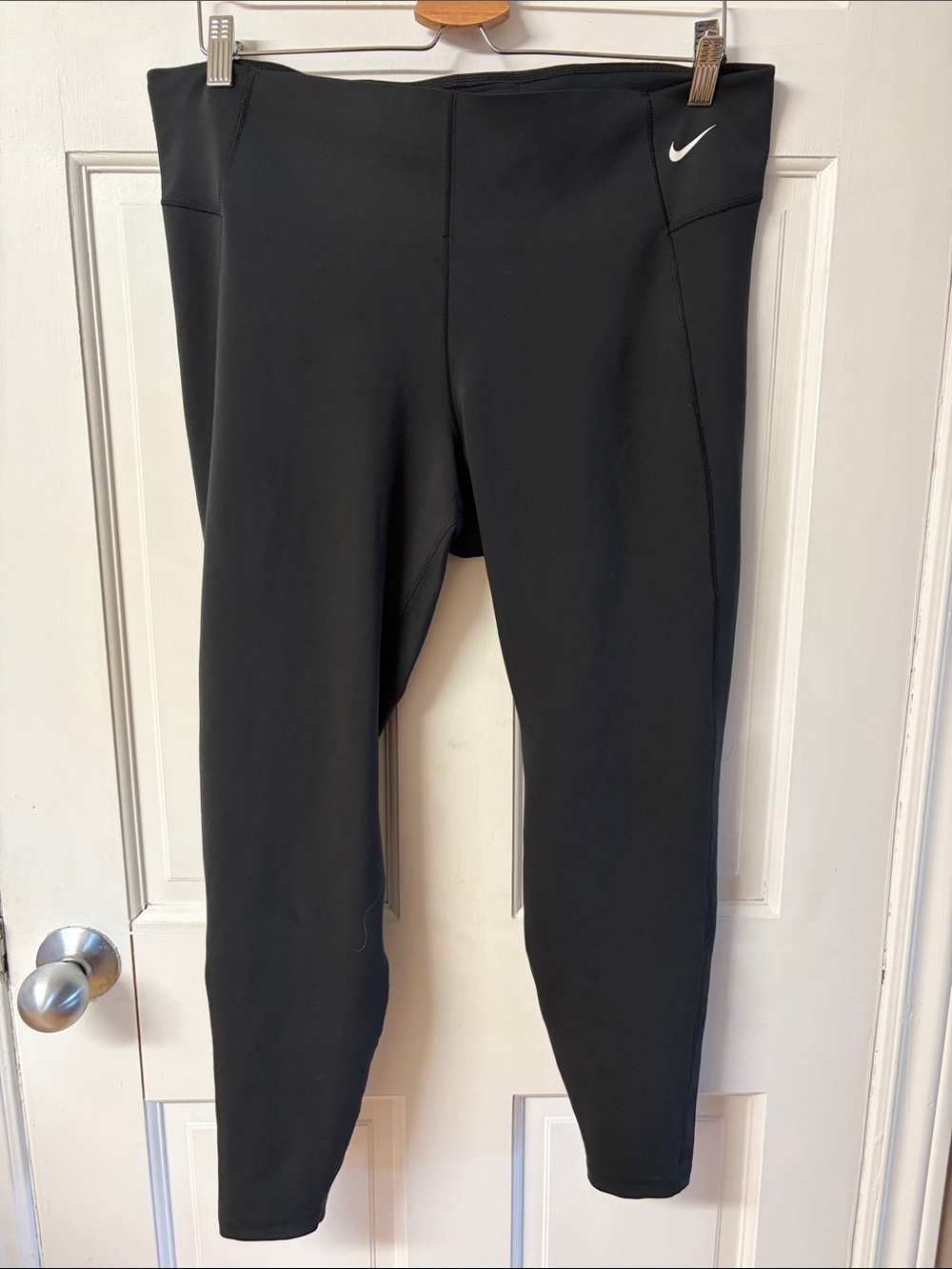 Nike NK Sculpt Victory Tights Black High Rise athletic leggings women’s size 2X